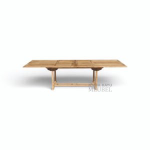 Amora Rectagular Double Extended Table